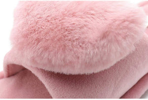 Japanese Style Women’s Room Slippers – Pink Heart Design – Anti-Slip