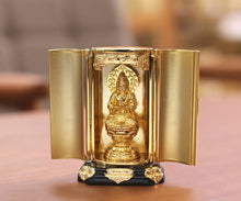 Load image into Gallery viewer, Takaoka Gold-Plated Buddhist Statue – Mahasthamaprapta – 9.7 cm