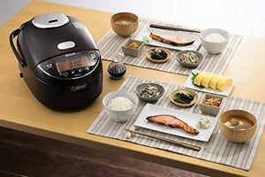 Zojirushi NP-ZG10-TD Pressure IH (Induction Heating) Rice Cooker – 5.5 Go Capacity