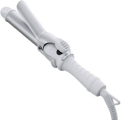 Salonia SL-011CW Mini Ceramic Curling Iron – Max 210 ℃ - With Heat Resistant Pouch – White