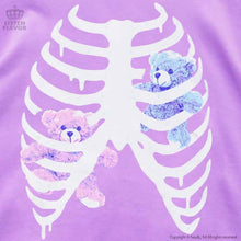 Load image into Gallery viewer, LISTEN FLAVOR Teddy My Love Mega T-Shirt – One Size Big – Lavender – Straight Outta Harajuku