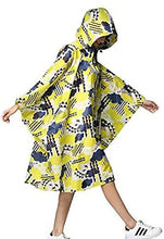 Load image into Gallery viewer, COLOR SHOP Kawaii Women’s Rain Poncho – Yellow