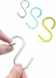 TIDY Flexible Bend S-Hook Set OT-666-300-7 – Hooks Easy to Install but Which Won’t Fall Off!