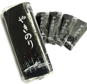 TASHO Yaki Nori – Luxury Nori Grilled Seaweed Used in High-End Sushi Restaurants – 50 Large Sheets