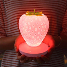 Load image into Gallery viewer, Strawberry LED Nightlight – 3 Different Color Options