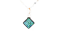 Load image into Gallery viewer, Shell Lacquer (Raden) Necklace – Kakutsume Petite – Green