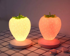 Strawberry LED Nightlight – 3 Different Color Options