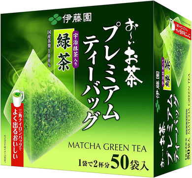 ITO EN Oi Ocha Premium Matcha Green Tea – with Uji Matcha – 1.8g x 50 Bags – Shipped Directly from Japan