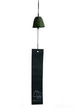 Load image into Gallery viewer, NANBU Ironware Traditional Iwachu Wind Chime – Green – Iwate Prefecture Traditional Crafts