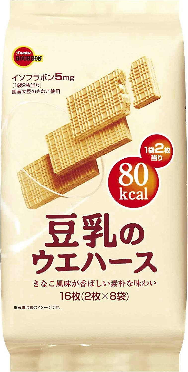 BOURBON Soy Milk Wafer Value Pack – 16 x 6 Wafers