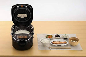 Zojirushi NP-ZG10-TD Pressure IH (Induction Heating) Rice Cooker – 5.5 Go Capacity
