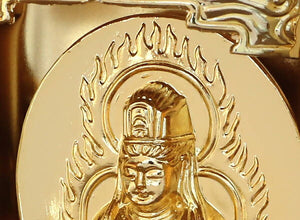 Takaoka Gold-Plated Buddha Statue – Dainichi Nyorai – 9.7 cm