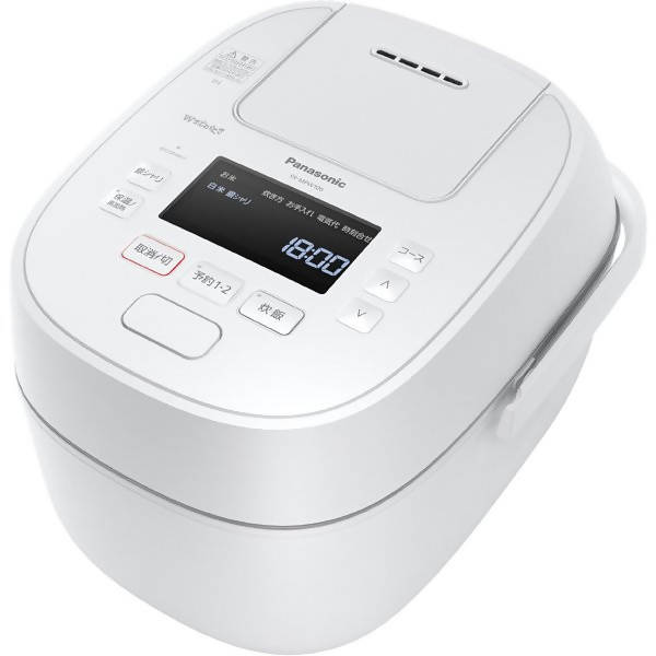 Panasonic SR-MPW100-W Variable Pressure IH (Induction Heating) Odori Rice  Cooker – 5.5 Go Capacity – White