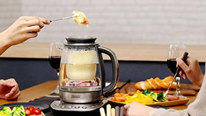 PRISMATE Glass Siphon Kettle for Coffee & Cheese Fondue PR-SK021 – New Japanese Invention Featured on NHK TV!