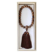 Load image into Gallery viewer, Kyoto Kannon Bodhisattva Men’s Prayer Beads with Silk Fringe