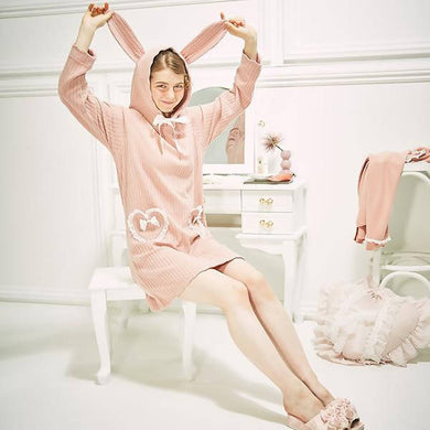 Romantic Princess (Romapri) Rabbit Mini Dress Pajamas
