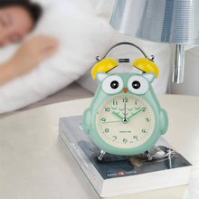 Load image into Gallery viewer, Moonya Owl Alarm Clock – Green