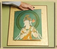 Load image into Gallery viewer, Japanese Buddhist Art Print – Shikishi Paper – Senju Kannon Bodhisattva, Goddess of Mercy