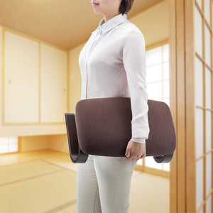 SANWA Buddhist Japanese Seating Chair – Brown 150-SNCF004