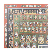 Load image into Gallery viewer, Japanese Buddhist Art Print – Shikishi Paper – Mandala of the Womb Realm