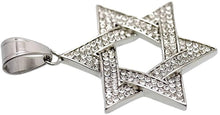 Load image into Gallery viewer, Harajuku-Style Japanese Star of David Pendant – Stainless Steel &amp; Zirconia