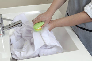 SANKO Laundry Hand-Wash Sponge and Brush BO-82 – Made in Japan