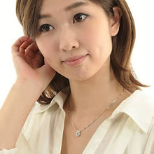 Load image into Gallery viewer, J-PLUS Rilakkuma Dancing Stone Necklace – Pink Gold