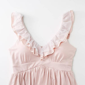 Romantic Princess (Romapri) Tiered-Frill Fishtail Dress Pajamas