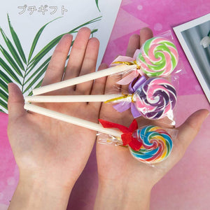 FORMEMORY Lollipop Ballpoint Pens – Set of 8 – Kawaii School Supplies