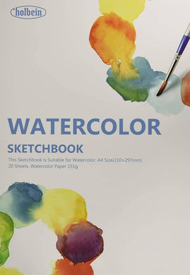 HOLBEIN Watercolor Sketchbooks – Set of 3 Sketchbooks – YWC-A4 271201