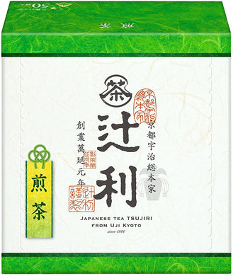 TSUJIRI Sencha Green Tea – 50 Bags – from Uji Kyoto – Shipped Directly from Japan