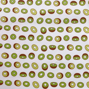 DIY Cotton Cloth Kawaii Fruit Prints – 7 Pieces (46cm x 56cm Each)