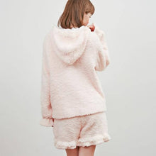 Load image into Gallery viewer, Romantic Princess (Romapri) Frilled Hoodie &amp; Shorts Pajamas – 2 Piece Set