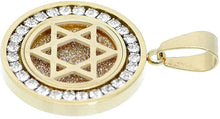 Load image into Gallery viewer, Harajuku-Style Japanese Bling Star of David – Stainless Steel &amp; Zirconia