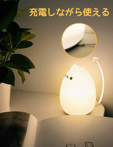 Moe Nyanko LED Night Light – USB Chargeable 50 Hours Continuous Operation