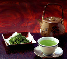 Load image into Gallery viewer, CHASANDAI “Red Mark” Kikucha Green Tea with Matcha 450g – Shipped Directly from Japan