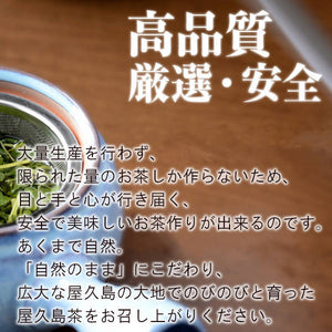 Hachimanju Tea Garden Yakushima Organic JAS-Certified Aracha Green Tea 100g – Shipped Directly from Japan