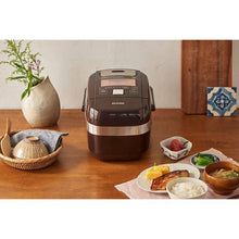 Load image into Gallery viewer, Iris Ohyama RC-PH30-T Pressure IH (Induction Heating) Rice Cooker – 5.5 Go Capacity – Brown