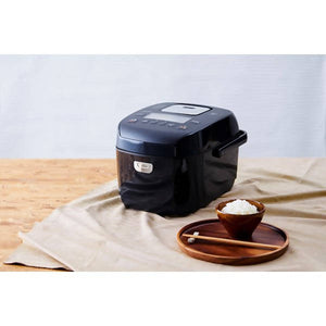 Iris Ohyama RC-PD50-B Pressure IH (Induction Heating) Rice Cooker – 5.5 Go Capacity – Black