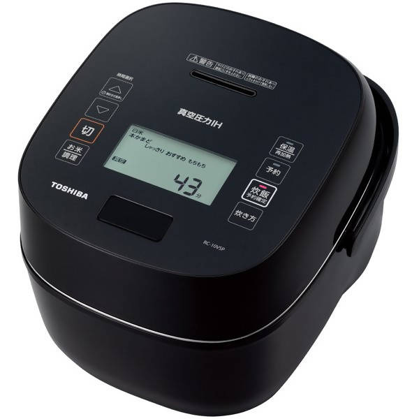 Toshiba RC-10VSP (W) Pressure IH (Induction Heating) Rice Cooker – 5.5 –  Allegro Japan