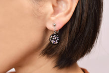 Load image into Gallery viewer, Shell Lacquer (Raden) Earrings – Sakura Medium – Pink