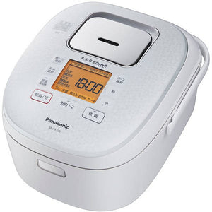 Panasonic SR-HX100-W 5-Stage IH (Induction Heating) Odori Diamond Copper Pot Rice Cooker – 5.5 Go Capacity – Snow White