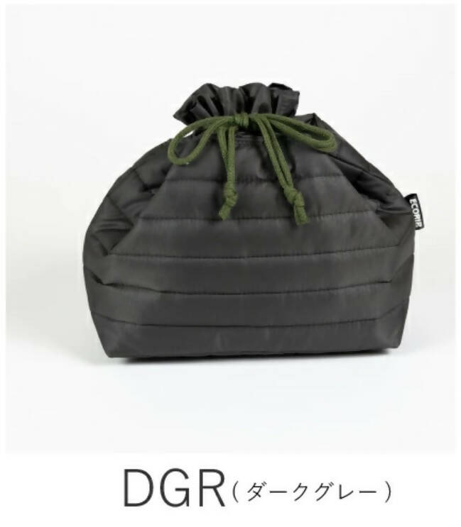 padou Ecorip Drawstring Cooling Bag – Dark Green – Made from Recycled Materials