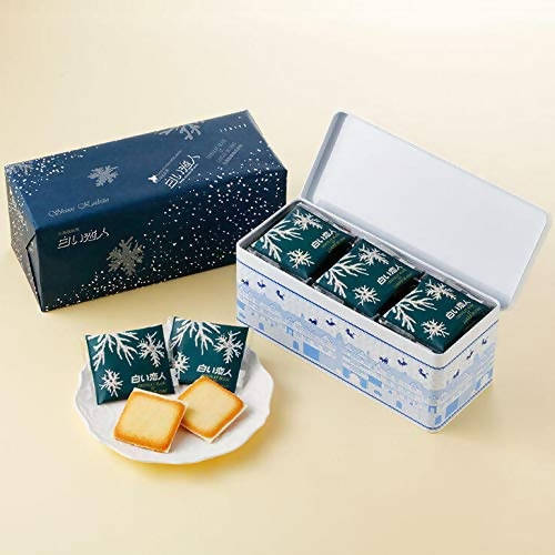 Shiroi Koibito Value Pack – Famous Hokkaido Snack – 27 White Chocolate Pieces