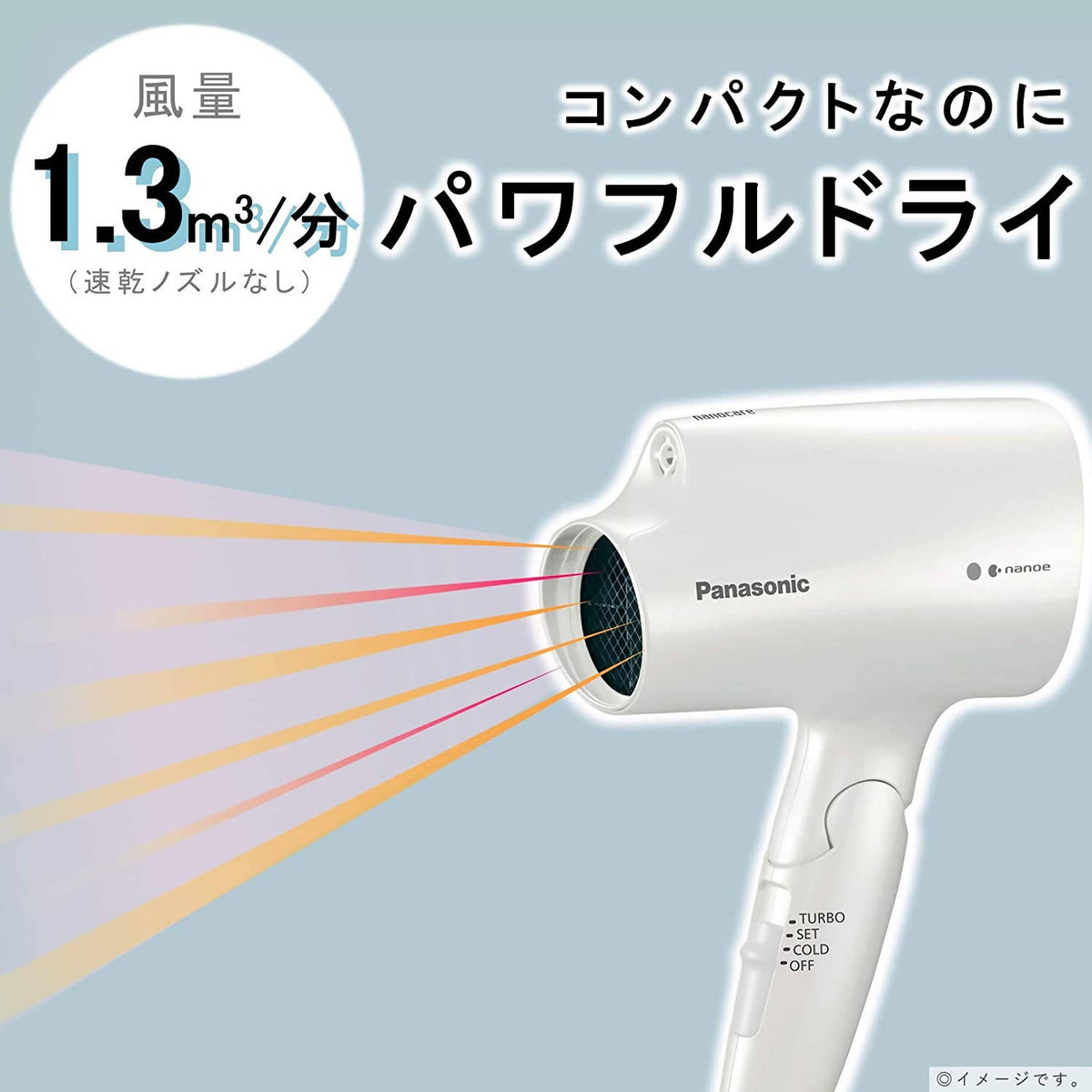 Panasonic EH-NA2E-W Nano Care Hair Dryer – White – Allegro Japan