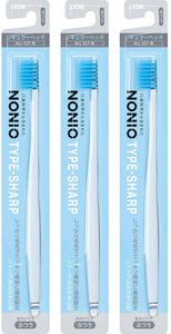 NONIO Toothbrush Value Pack – 3 Brushes – Sharp Type