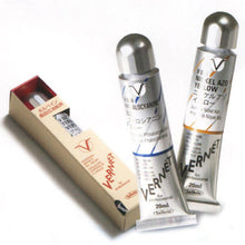 Load image into Gallery viewer, Holbein Vernet Oil Paint – Silver White (Linseed) Color – Two 20ml Tubes – V081
