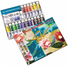 Load image into Gallery viewer, HOLBEIN Duo Aqua Oil Water-Soluble 20 Color Set - 20 20 ml Tubes