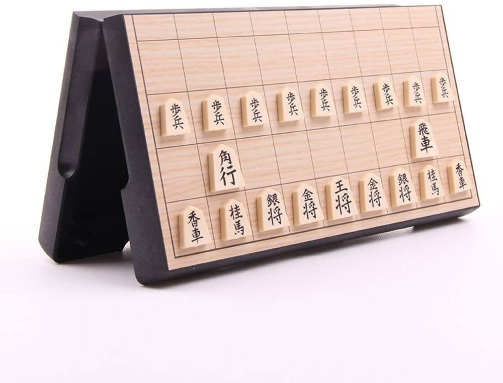 HAOCOO Foldable Magnetized Shogi Set – Compact for Easy Carrying