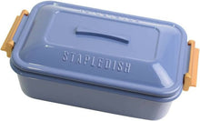 Load image into Gallery viewer, Sabu Stapledish Antibacterial Japanese Bento Lunch Box – Blue